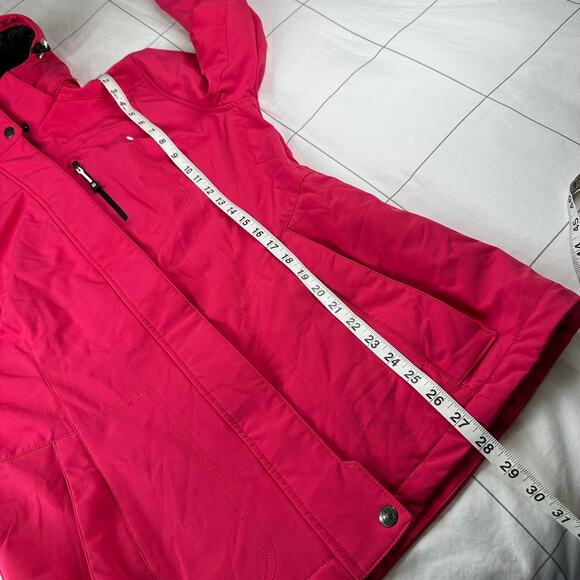 Killtec Jacket Womens 10 Pink Level 5 Ski Full Zip Water Resistant Windproof - Picture 9 of 9